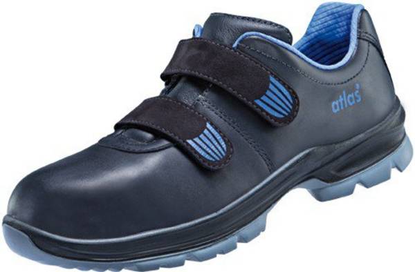 Scarpa bassa alu-tec 245 XP 2.0, S3, pelle liscia, unisex, nero/blu reale, misura 40