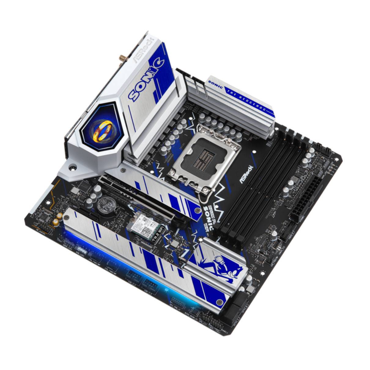 Asrock B760M PG SONIC WIFI scheda madre Intel B760 LGA 1700 micro ATX (Asrock B760M PG SONIC WIFI, Intel B760, 1700, Mic-2