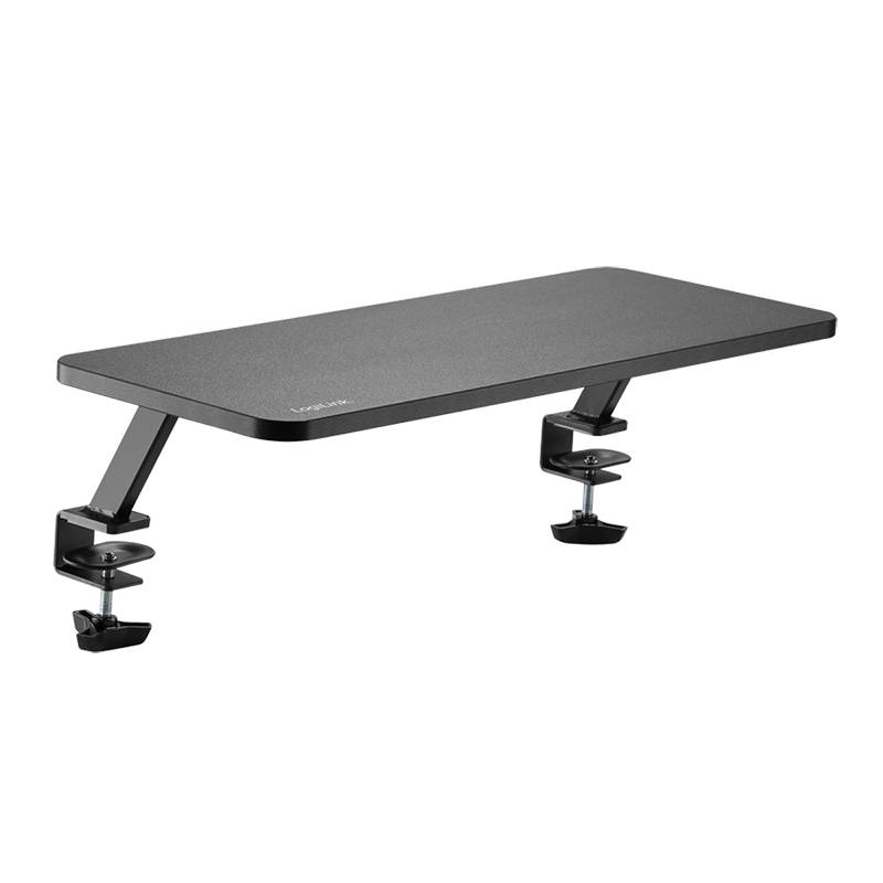 Logilink - Aufstellung - riser - für Monitor - 650 mm long - Kunststoff, Stahl, Graukarton - Schwarz - Bildschirmgröße:-0