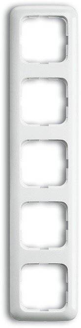 Busch-Jaeger - 2CKA001725A0969 - 2515-214 Cover Frame 5gang(s) alpine white - Reflex SI-2