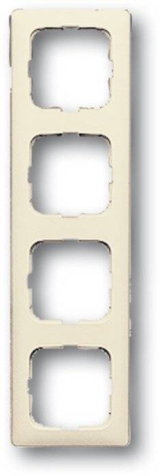Busch-Jaeger - 2CKA001725A1492 - 2514-212K-102 Cover Frame 4gang(s) white - Busch-Duro 2000 SI Linear-2