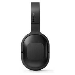 Philips TAH6506BK - Kopfhörer mit Mikrofon - ohrumschließend - Bluetooth - kabellos - aktive Rauschunterdrückung - 3,5 m