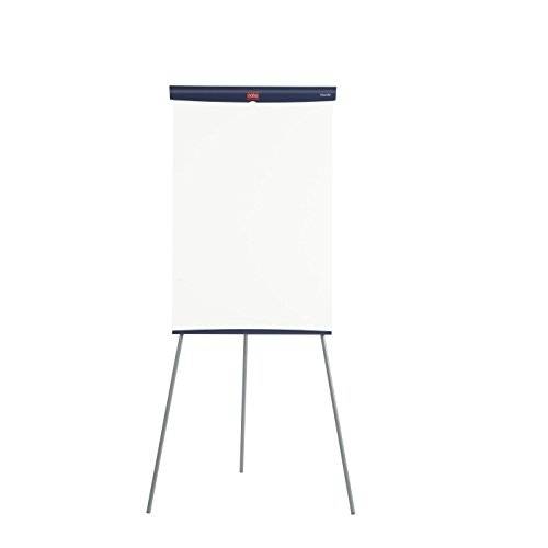 Nobo Portablocco a cavalletto non magnetico in melamina Basic (Nobo 1905241 Melamine Tripod Non Magnetic Flipchart Easel-0