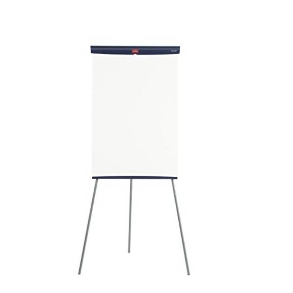 Nobo Portablocco a cavalletto non magnetico in melamina Basic (Nobo 1905241 Melamine Tripod Non Magnetic Flipchart Easel