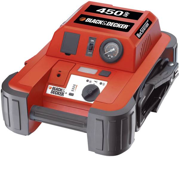 Jump Starter - Sistema di accensione rapido Black & Decker BDJS450I 70106 Corrente davviamento ausiliaria (12 V)=450 A - Jump Starter - Sistema di accensione rapido Black & Decker BDJS450I 70106 Corrente davviamento ausiliaria (12 V)=450 A -