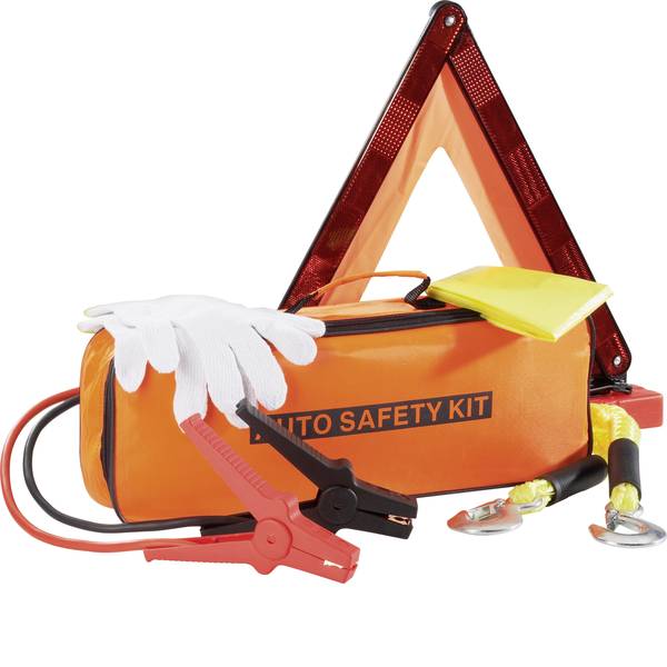 Prodotti assistenza guasti e incidenti - Kit attrezzi demergenza per auto TK-3008-4 Incl. triangolo di emergenza - Prodotti assistenza guasti e incidenti - Kit attrezzi demergenza per auto TK-3008-4 Incl. triangolo di emergenza -