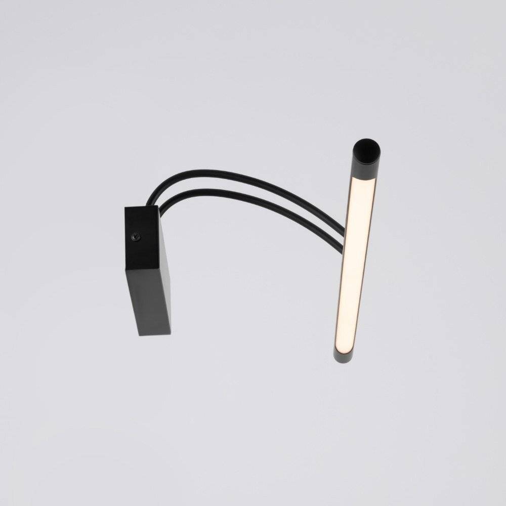Applique Da Parete Moderno Finelli Metallo Nero 1 Luce Led 12,1W-4