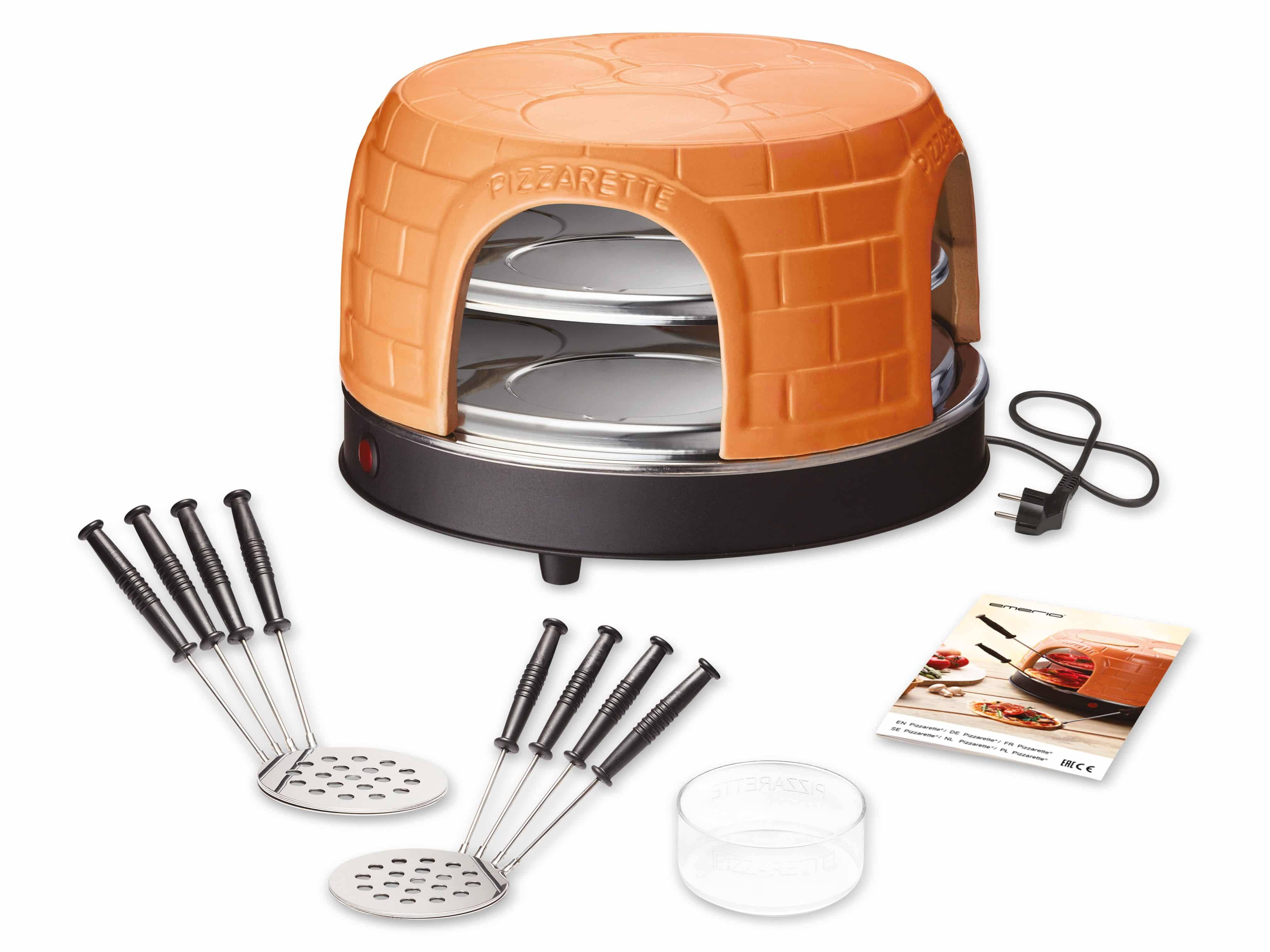 Forno per pizza, funzione Pizzatte Precottura, 8 pers.-0