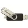 Immagine simbolo per MediaRange MR931-2 unità flash USB 16 GB USB Type-A / Micro-USB 2.0 Argento, Nero (MediaRange - USB flashdrive - 16 GB)