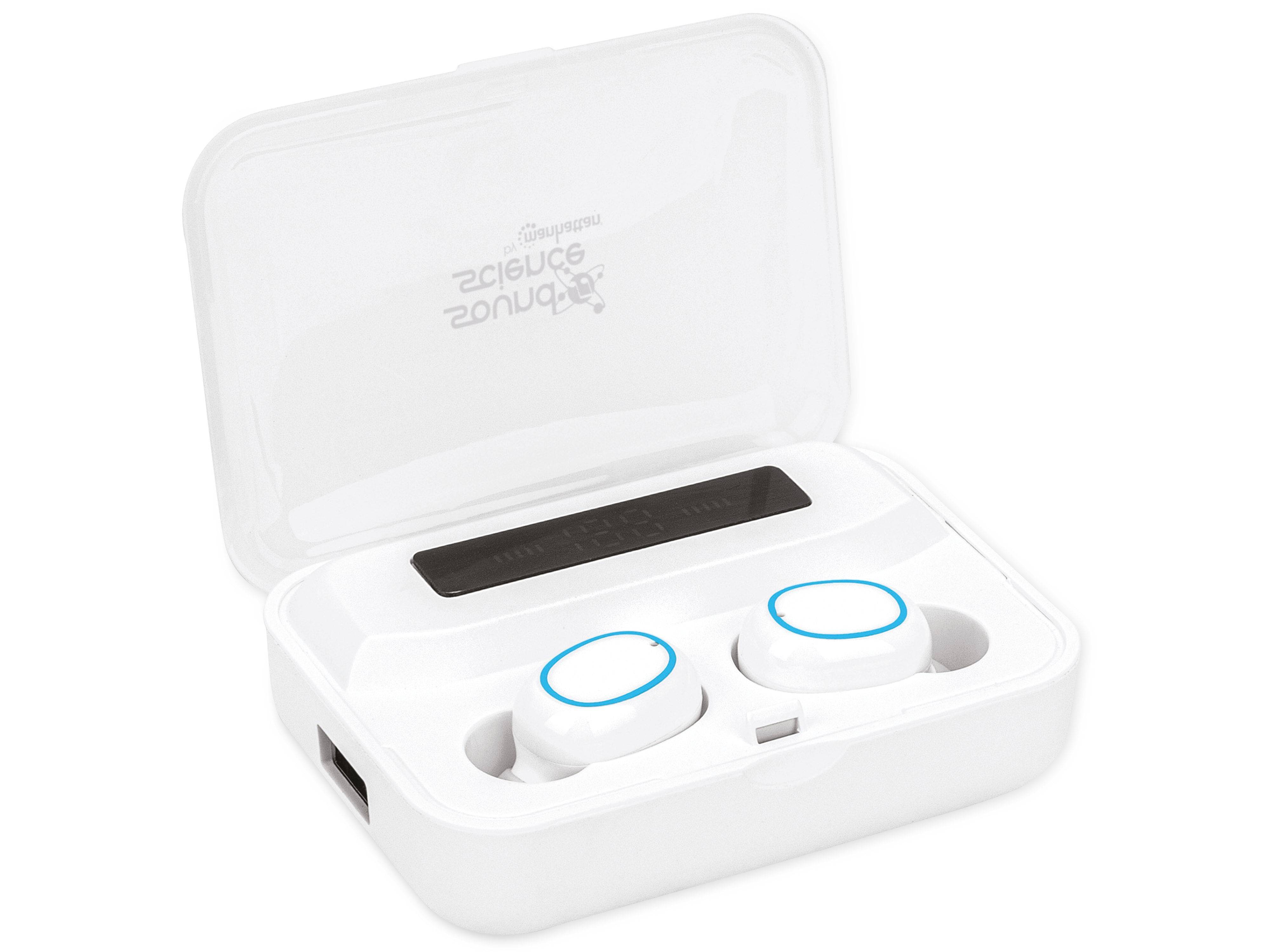 Immagine simbolo per Manhattan 180399 cuffia e auricolare Wireless In-ear Musica e Chiamate Bluetooth Bianco