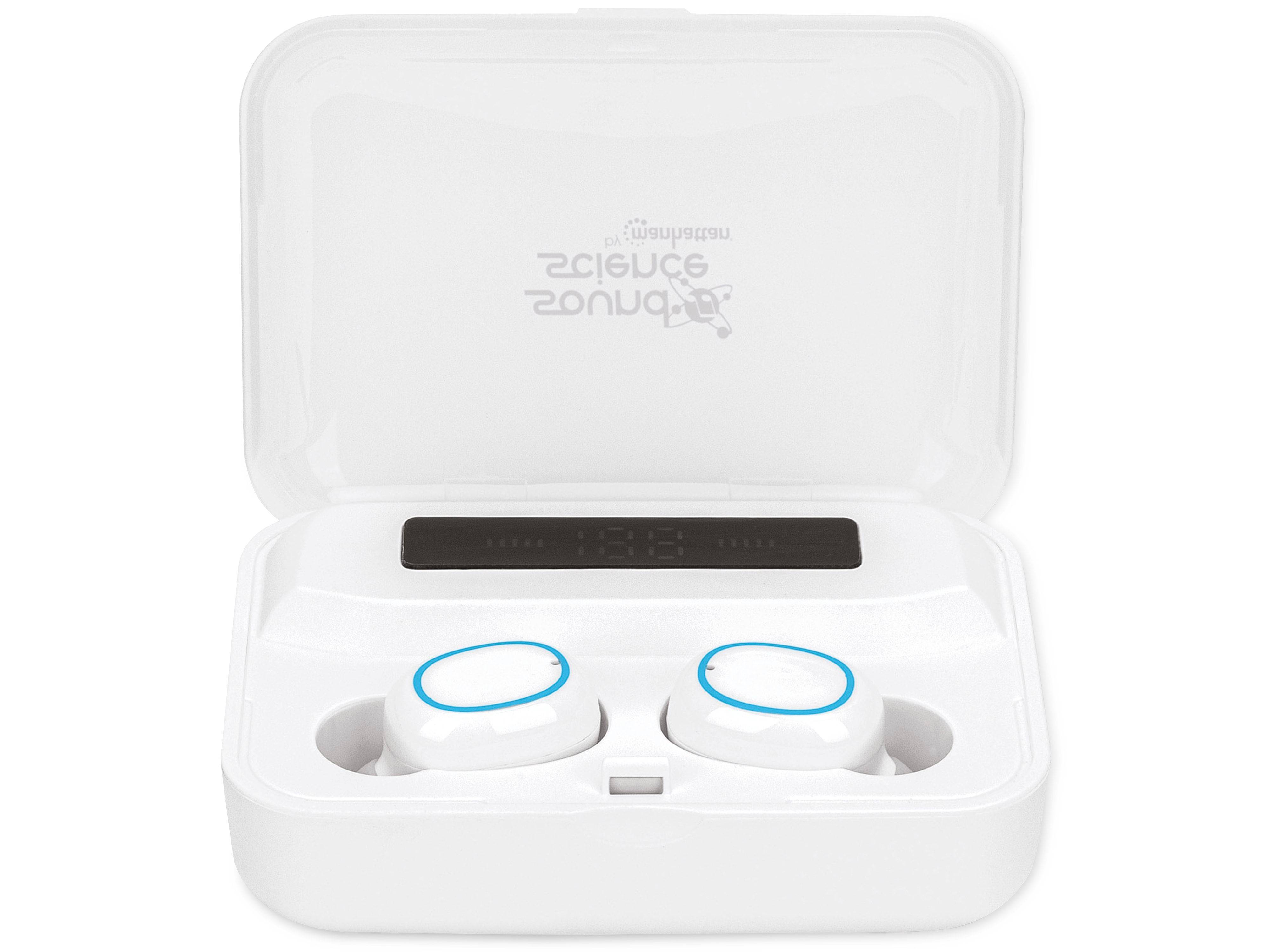 Immagine simbolo per Manhattan 180399 cuffia e auricolare Wireless In-ear Musica e Chiamate Bluetooth Bianco