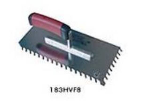 SPATOLA 28X13 CM DENTi INCLINATI 8MM 183HFV8