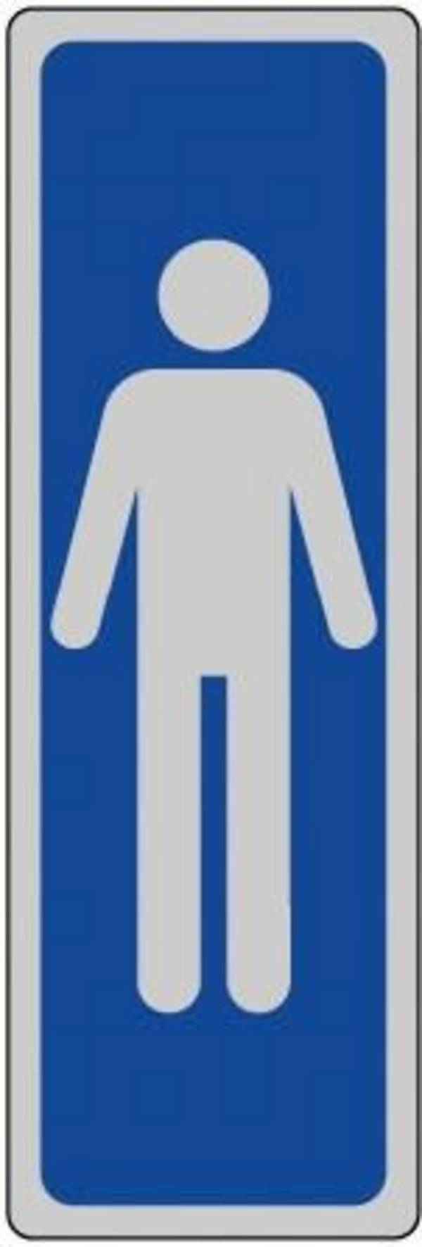ADESIVO CM.15X5 WC UOMINI 15910040
