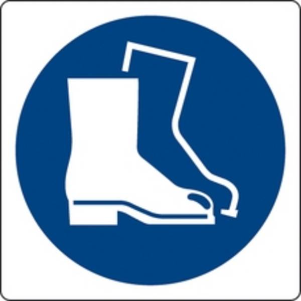 CARTELLO ALLUMINIO CM 20X20 SCARPE M0080000