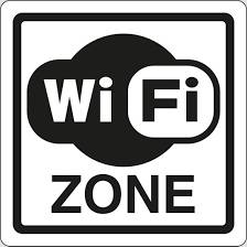 CARTELLO ALLUMINIO MM.200X200 WI-FI ZONE 04104400-0