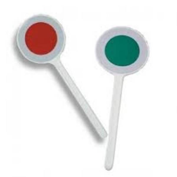 PALETTA DI SEGNALAZIONE ROSSO-VERDE D.15 3150000050