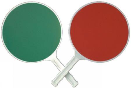 PALETTA DI SEGNALAZIONE ROSSO/VERDE D.30 3150000105-0