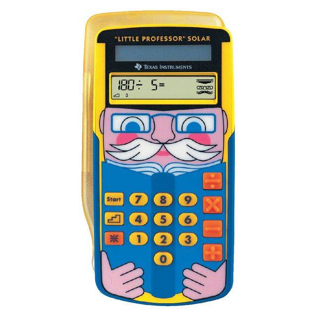 LITTLE PROF.SOLAR Calcolatrice grafica Giallo (L x L x A) 23 x 80 x 153 mm-2