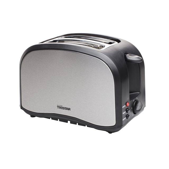 TOSTAPANE BIANCO 2 FT TRISTAR 800W INOX-6
