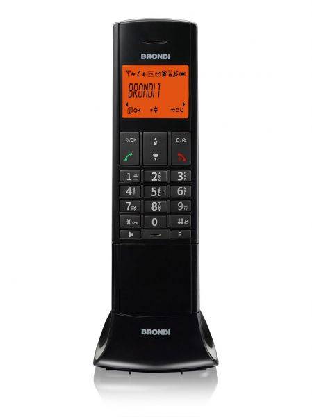 TELEFONO CORDLESS LEMURE NERO (10273920)-0