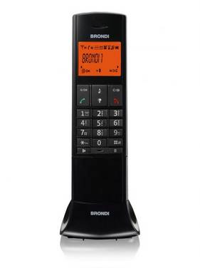 TELEFONO CORDLESS LEMURE NERO (10273920)
