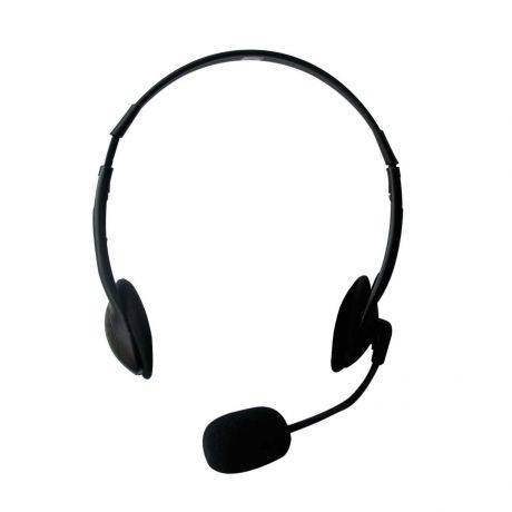 Cuffia multimediale per PC Ewent con microfono-0
