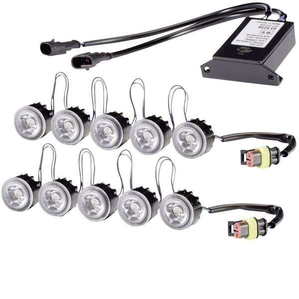 Luci diurne e fendinebbia - Hella 2PT 010 458-701 Luce di marcia diurna LED (Ø x P) 30 mm x 20 mm - Luci diurne e fendinebbia - Hella 2PT 010 458-701 Luce di marcia diurna LED (Ø x P) 30 mm x 20 mm -