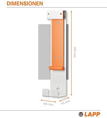 Supporto da parete LAPP MOBILITY per le stazioni di ricarica mobile Basic e Universal - (5555000146) per il fissaggio...-3