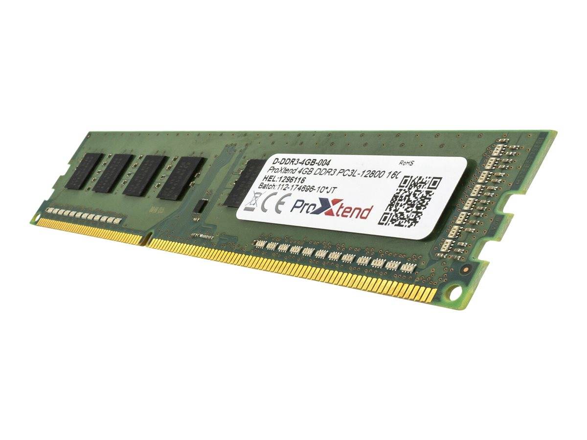 ProXtend D-DDR3-4GB-004 memoria 1 x 4 GB 1600 MHz (4GB DDR3 PC3L-12800 1600MHz - Warranty: 240M)-0
