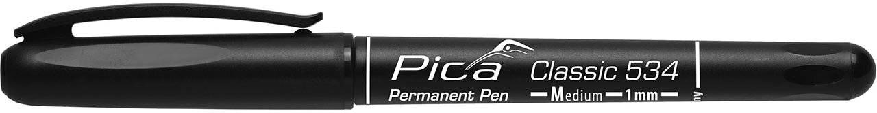 Penna permanente, 1,0 mm, nero-0