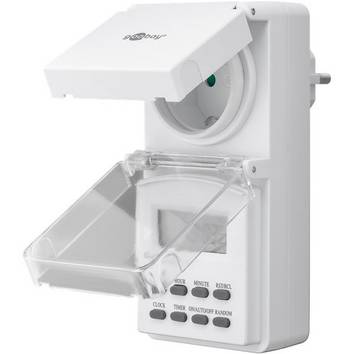Timer digitale settimanale da esterno 3600 W - IP44