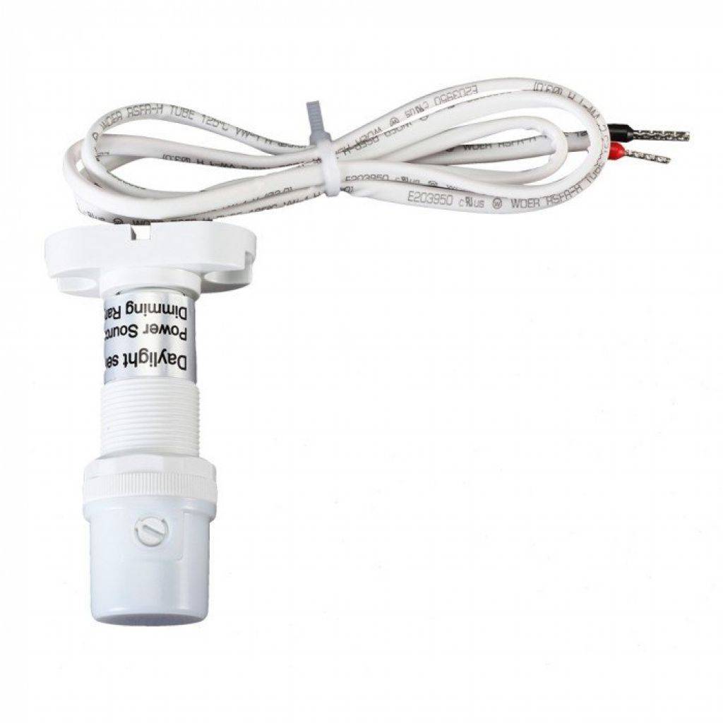 V-TAC Sensore Crepuscolare per Driver Dimmerabili 1-10V 360° Colore Bianco IP20-0