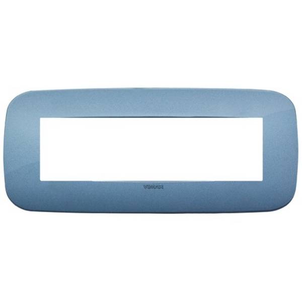 Placca Round 7M blu Vimar Arkè 19687.86