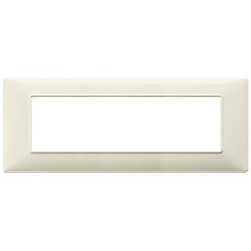 Placca 7M beige Vimar Plana 14657.03-0