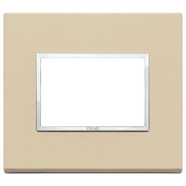 Placca 3M crema Vimar Eikon Evo 21653.21