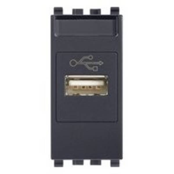 Presa USB grigio  Vimar Eikon 20345
