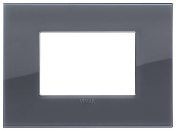 Placca Classic 3M Reflex grigio fumè Vimar Arkè 19653.61