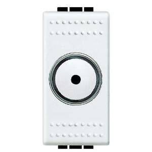 Bticino - N4402N - LL -resistive dimmer with switch 500W white-0