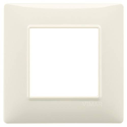 Placca 2M beige per scatola rotonda Vimar Plana 14642.03-0