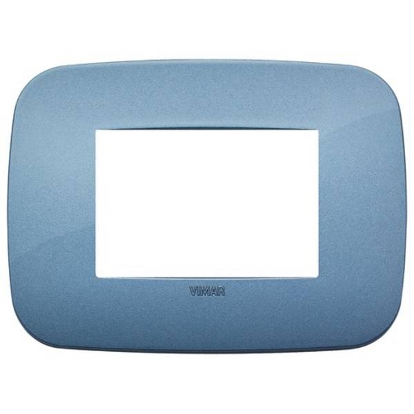 Placca Round 3M blu Vimar Arkè 19683.86