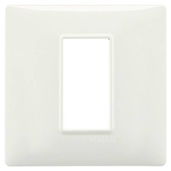 Placca 1M avorio per scatola rotonda  Vimar Plana 14641.02