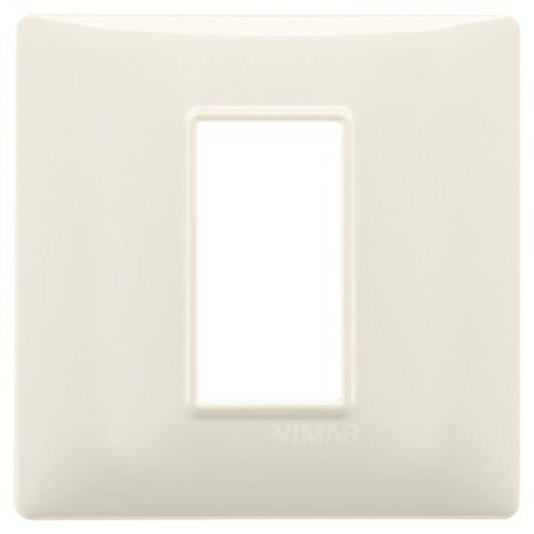 Placca 1M beige per scatola rotonda  Vimar Plana 14641.03