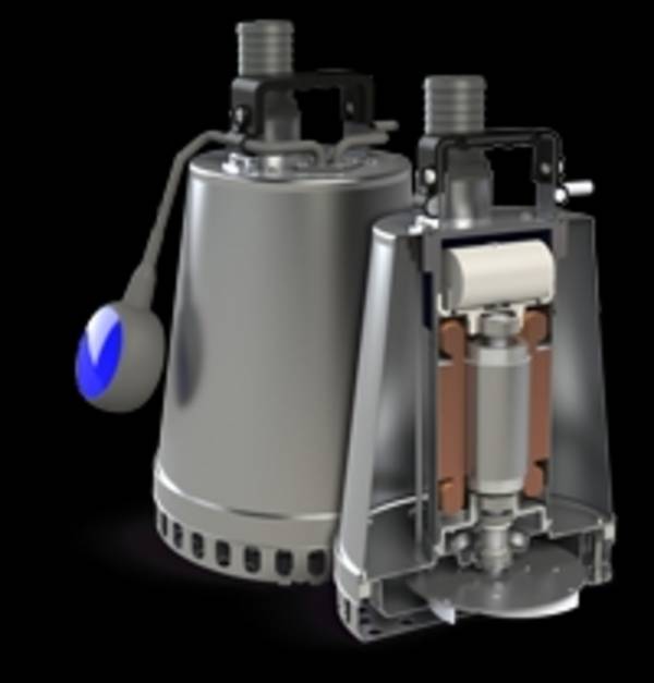 ELETTROPOMPA SOMMERGIBILE ZENIT DG-STEEL55 HP 0,5 220V 5003.008