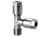 CAMOZZI Serie 1000 Raccordo universale ad ogiva in ottone 1010 10-1/4 T maschio laterale fisso conico-0