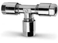 CAMOZZI Serie 1000 Raccordo universale ad ogiva in ottone 1210 8 Intermedio a T-0
