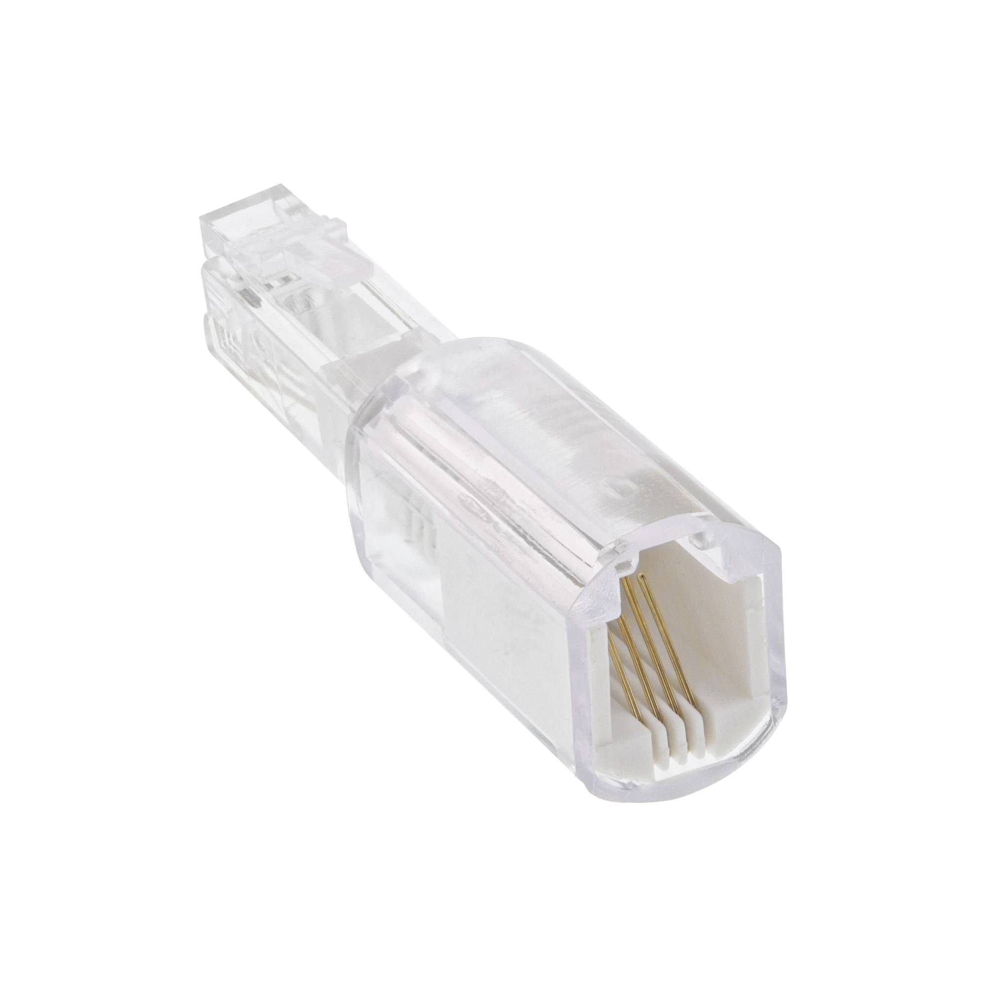 InLine Twist-Stop - sbrogliatore per cavi telefonici - design sottile e corto-1