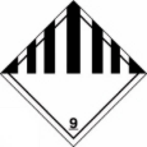 CARTELLO ADESIVO CM 30X30 (PERIC.DIVERSE CL.9)