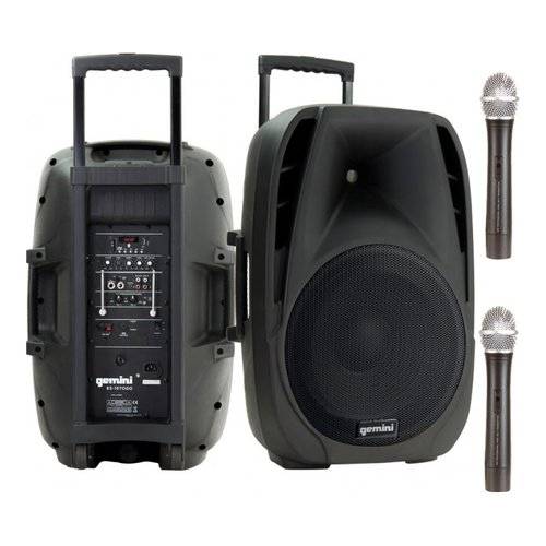 Gemini Cassa Altoparlante trolley ES TO GO SERIES Es 15 Togo 200W Nero-0