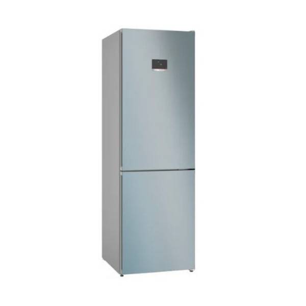 Bosch Serie 4 KGN367LDF Frigorifero combinato da libera installazione 186 x 60 cm Metal look Classe D