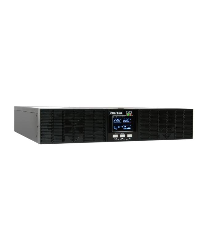 VULTECH UPS SERVER SERIES RACK 1000VA GRUPPO DI CONTINUITA ONLINE VULTECH GS-1KVAS-RK ONDA SINUSOIDA-0